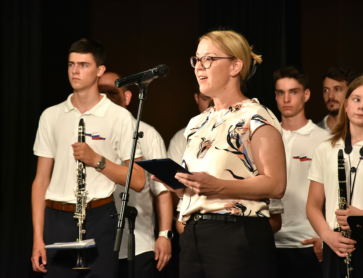Državna sekretarka na Uradu Vlade RS za Slovencev v zamejstvu in po svetu dr. Helena Jaklitsch. FOTO: Bogomir Štefanič, Družina